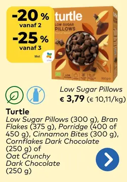 Aanbieding: Low Sugar Pillows