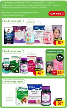 Aanbieding: Kruidvat HUID HAAR NAGELS