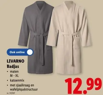 Promotie: Badjas