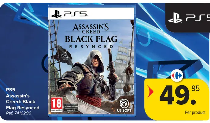 Promotie: Ubisoft Assassin's Creed: Black Flag Resynced PS5