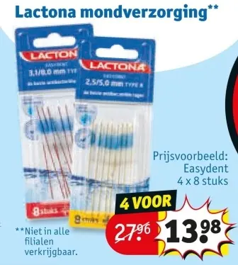 Aanbieding: Lactona mondverzorging
