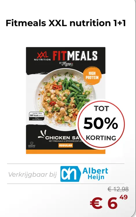 Aanbieding: Fitmeals XXL nutrition
