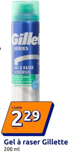 Offre: Gel à raser