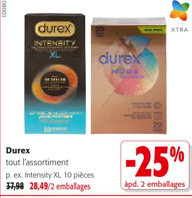 Offre: Durex