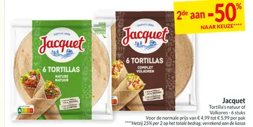 Aanbieding: Jacquet Tortilla's