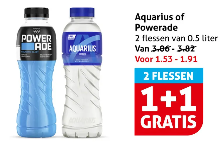 Aanbieding: Aquarius of Powerade