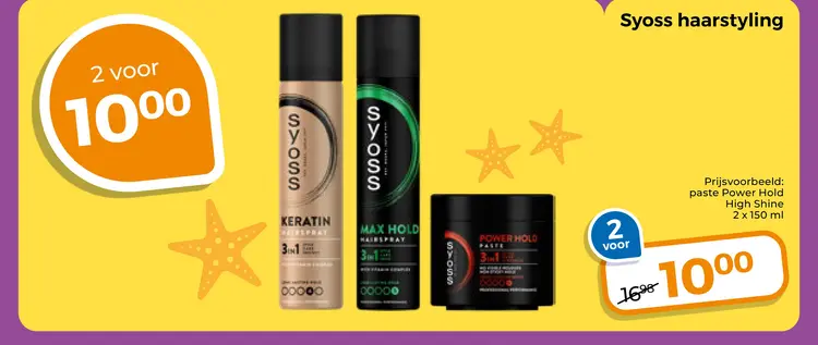 Aanbieding: Syoss haarstyling