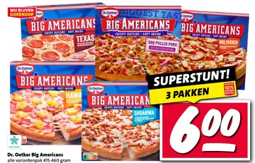 Aanbieding: Dr. Oetker Big Americans