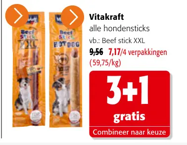 Promotie: Hondensticks