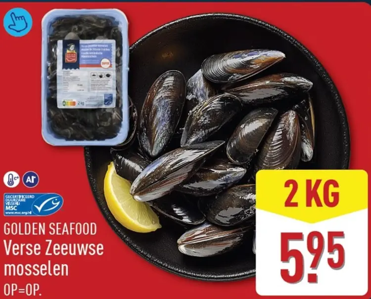 Aanbieding: Verse Zeeuwse mosselen