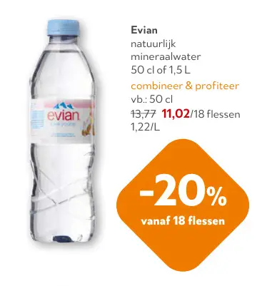 Promotie: Evian