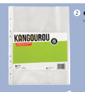 Aanbieding: Kangourou insteekhoes A4 - 50 stuks