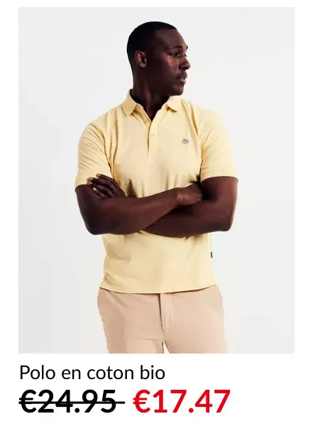 Offre: Polo en coton bio