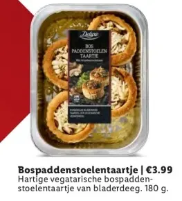 Aanbieding: Bospaddenstoelentaartje