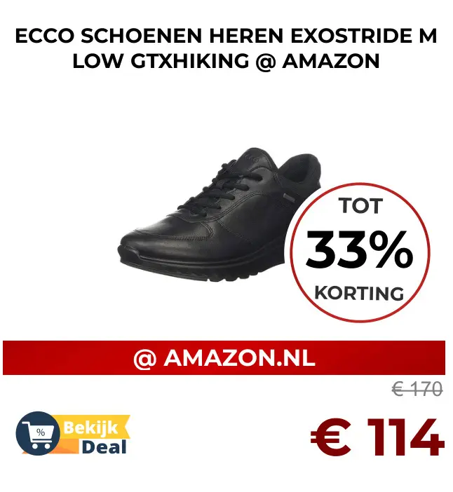 Aanbieding: Schoenen heren exostride M low GTXHiking