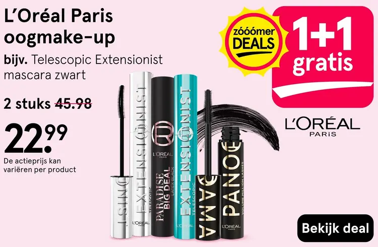 Aanbieding: L'Oréal Paris oogmake-up