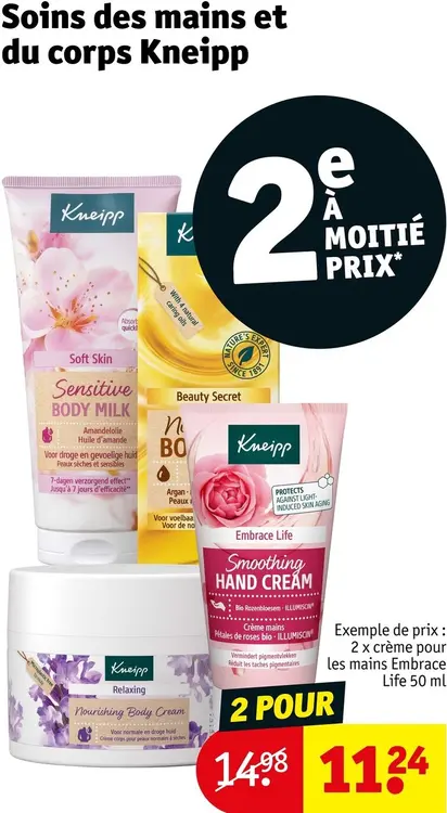 Offre: Soins des mains et du corps