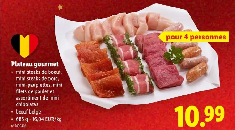 Offre: Plateau gourmet