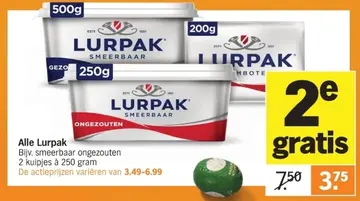 Aanbieding: Alle Lurpak