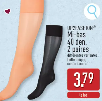 Offre: Mi-bas 40 den