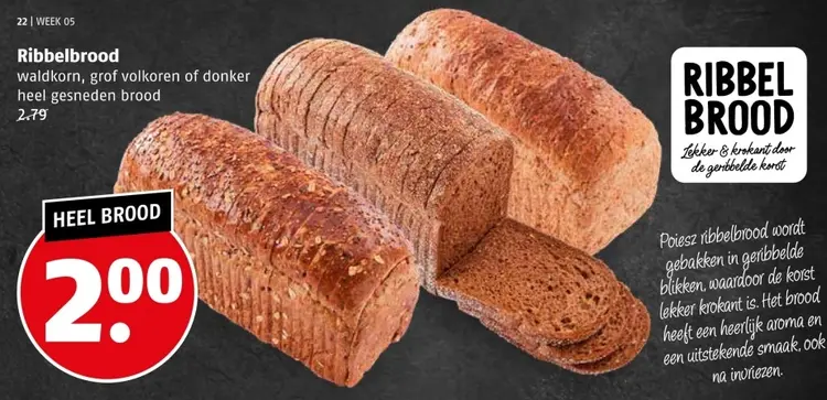 Aanbieding: Ribbelbrood