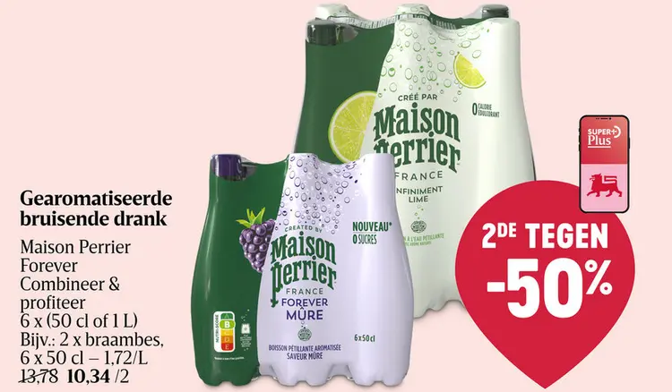 Promotie: Gearomatiseerde bruisende drank