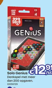 Aanbieding: Solo Genius
