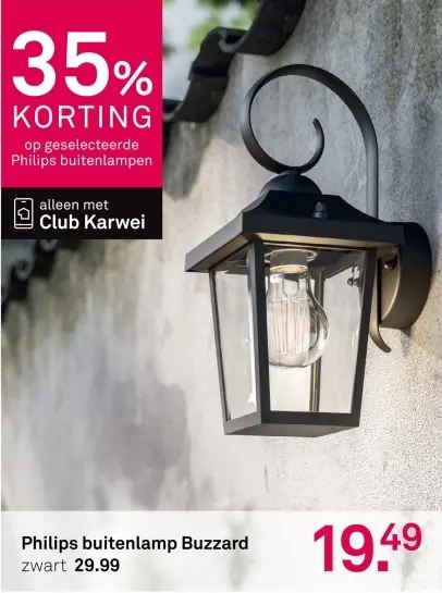 Aanbieding: Buitenlamp Buzzard