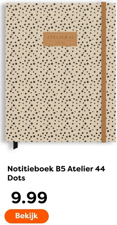 Aanbieding: Atelier 44 Notitieboek B5 Dots