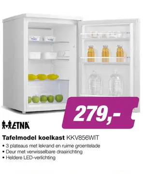 Aanbieding: Tafelmodel koelkast KKV856WIT