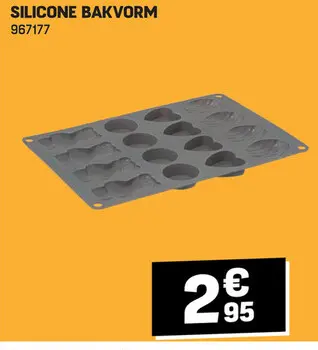 Promotie: Silicone bakvorm