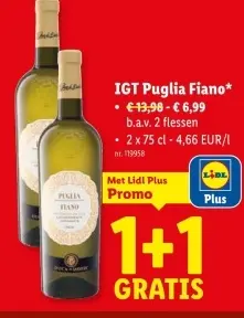Promotie: IGT Puglia Fiano