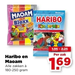 Aanbieding: Haribo en Maoam