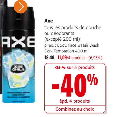 Offre: AXE Ice Chill