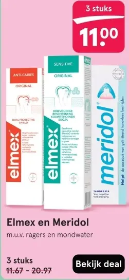 Aanbieding: Elmex en Meridol