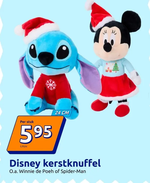 Aanbieding: Disney kerstknuffel