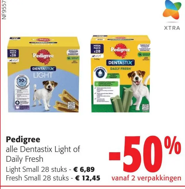 Aanbieding: Dentastix Light of Daily Fresh