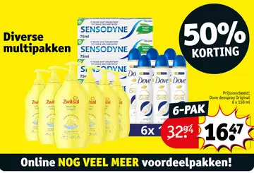 Aanbieding: Diverse multipakken