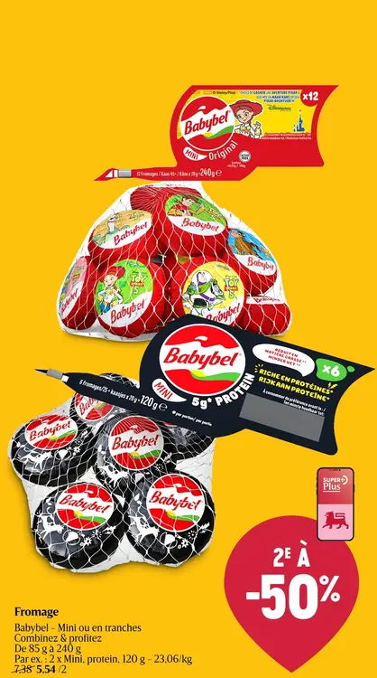 Offre: Fromage Babybel - Mini ou en tranches