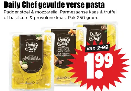 Aanbieding: Gevulde verse pasta