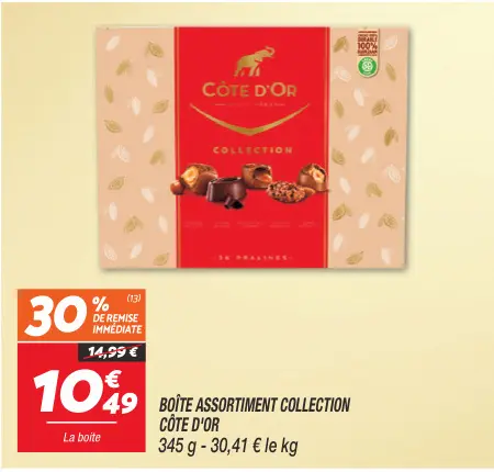 Offre: Boîte assortiment collection