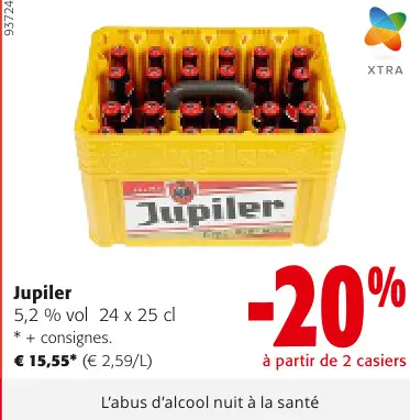 Offre: Jupiler