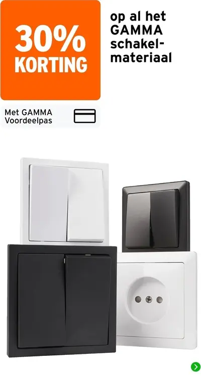 Aanbieding: Schakelmateriaal