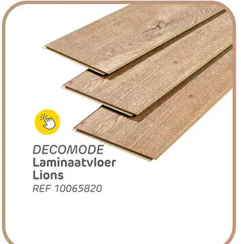 Promotie: Decomode laminaat lions nancy 4-zijdige v-groef 8mm 1,995m²