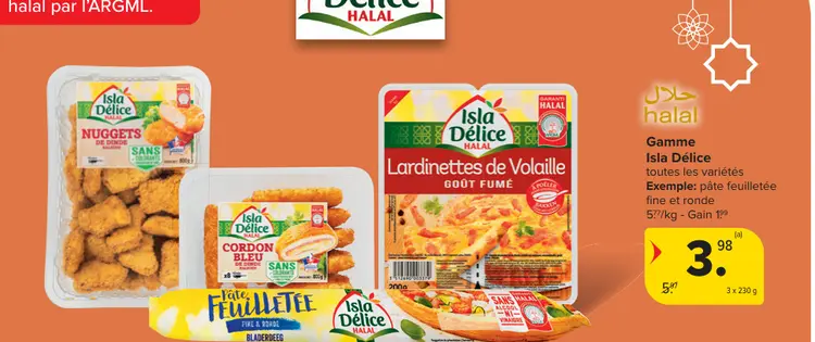 Offre: Gamme Isla Délice