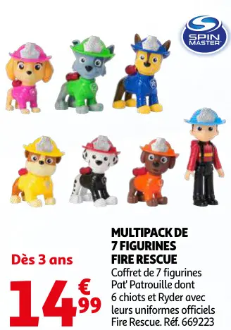 Offre: Multipack de 7 figurines Fire Rescue
