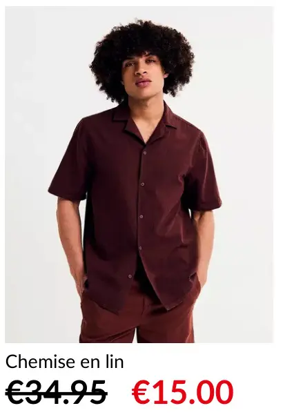 Offre: Chemise en lin