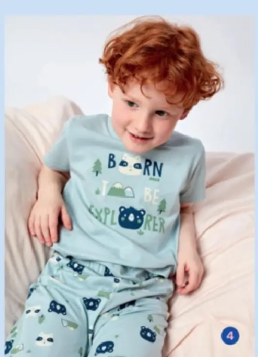 Promotie: Pyjama met berenprint