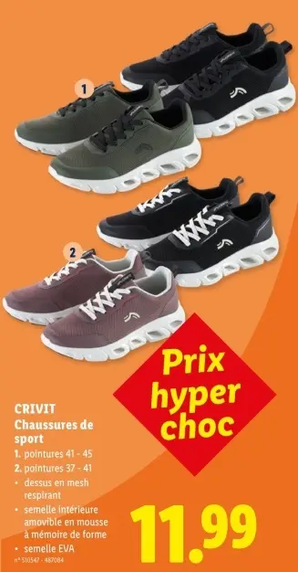 Offre: Chaussures de sport