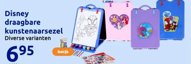 Aanbieding: Disney draagbare kunsternaarsezel